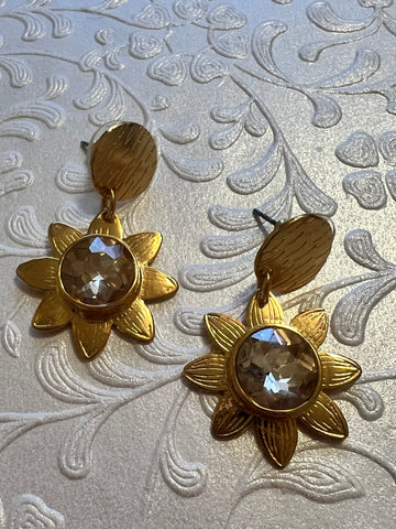 N Sunflowers earrings